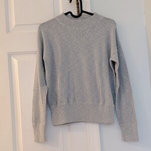Madewell Heather Gray Crewneck Sweater